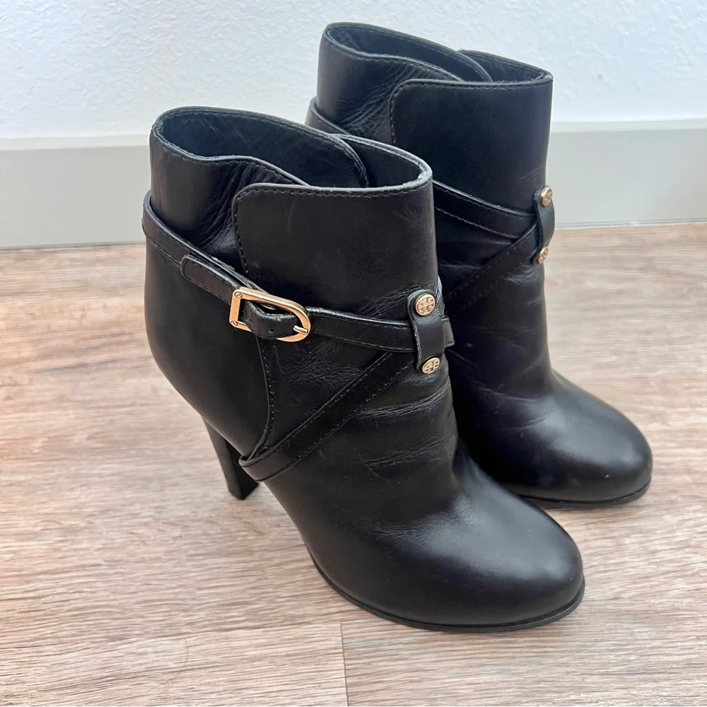 Tory Burch High Heel Ankle Boots. Size 6.5 US